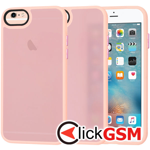 Techsuit - HaloFrost Series - iPhone 6 / 6S / 7 / 8 - Pink