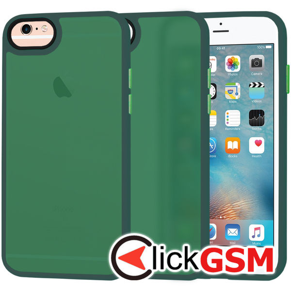 Techsuit - HaloFrost Series - iPhone 6 / 6S / 7 / 8 - Midnight Green