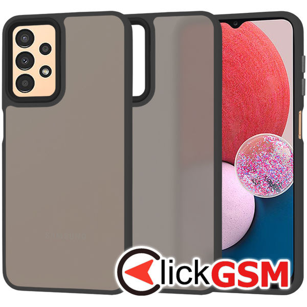 Techsuit - HaloFrost Series - Samsung Galaxy A13 4G / A13 5G / A04S - Black