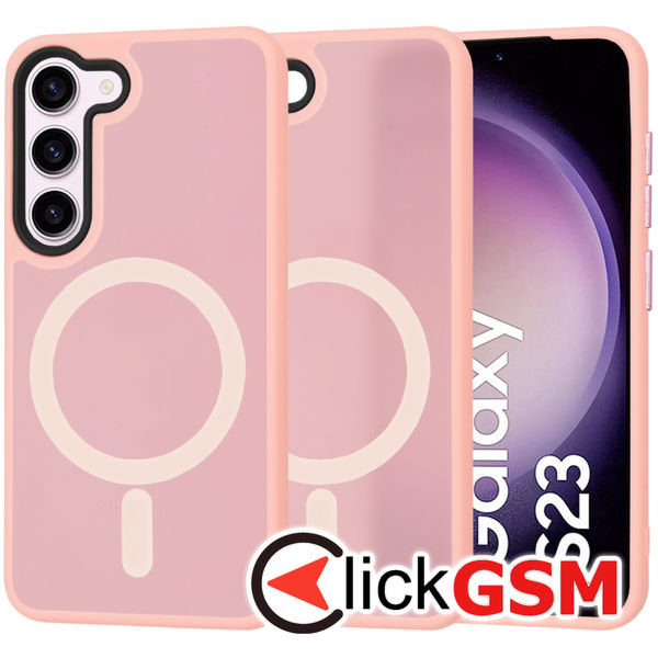 Techsuit - HaloFrost MagSafe Series - Samsung Galaxy S23 - Pink