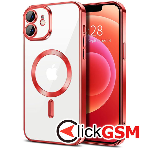 Techsuit - Luxury Crystal MagSafe - iPhone 12 - Red