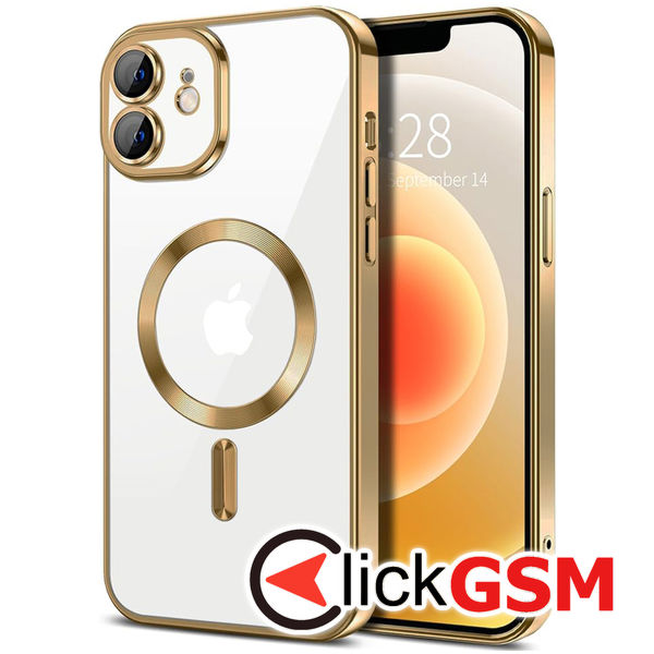 Techsuit - Luxury Crystal MagSafe - iPhone 12 - Gold