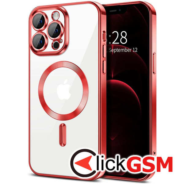 Techsuit - Luxury Crystal MagSafe - iPhone 12 Pro Max - Red