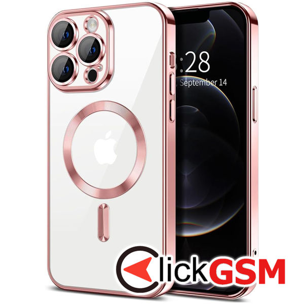 Techsuit - Luxury Crystal MagSafe - iPhone 12 Pro - Pink