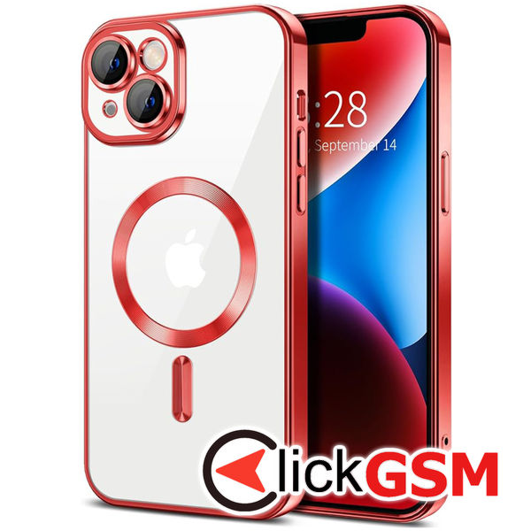 Techsuit - Luxury Crystal MagSafe - iPhone 14 - Red