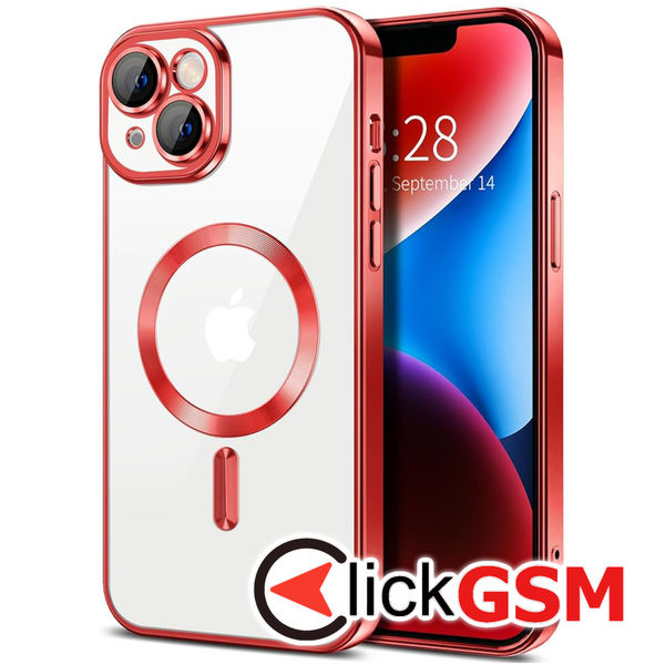 Techsuit - Luxury Crystal MagSafe - iPhone 14 Plus - Red