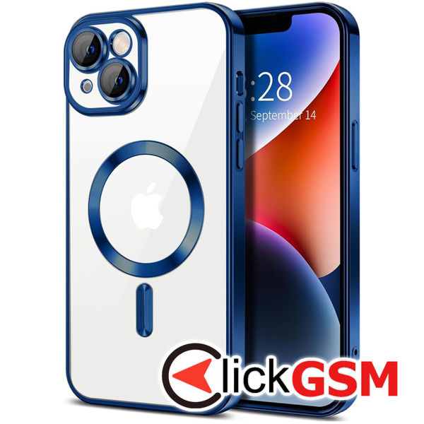 Techsuit - Luxury Crystal MagSafe - iPhone 14 Plus - Deep Blue