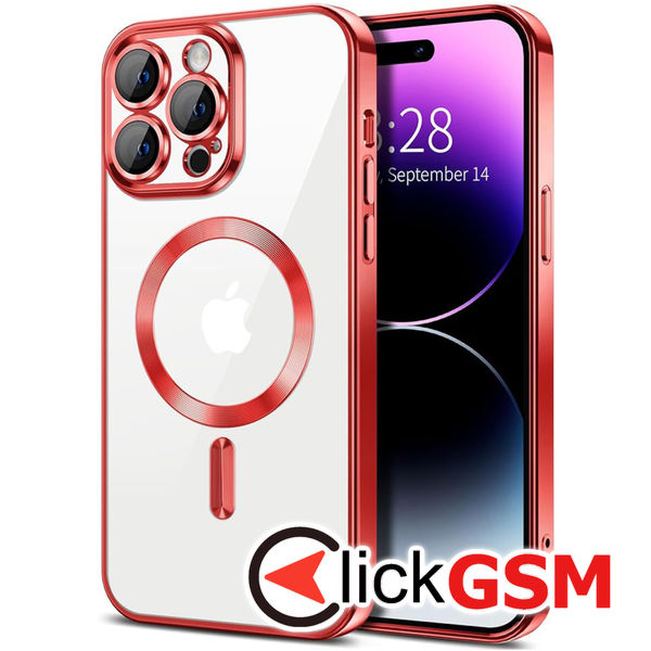 Techsuit - Luxury Crystal MagSafe - iPhone 14 Pro - Red