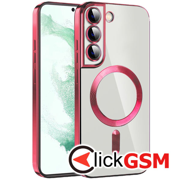 Techsuit - Luxury Crystal MagSafe - Samsung Galaxy S21 5G - Red