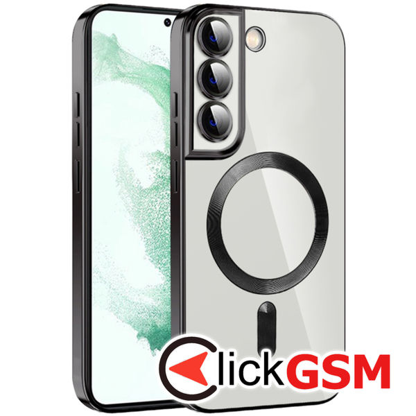 Techsuit - Luxury Crystal MagSafe - Samsung Galaxy S21 Plus 5G - Black