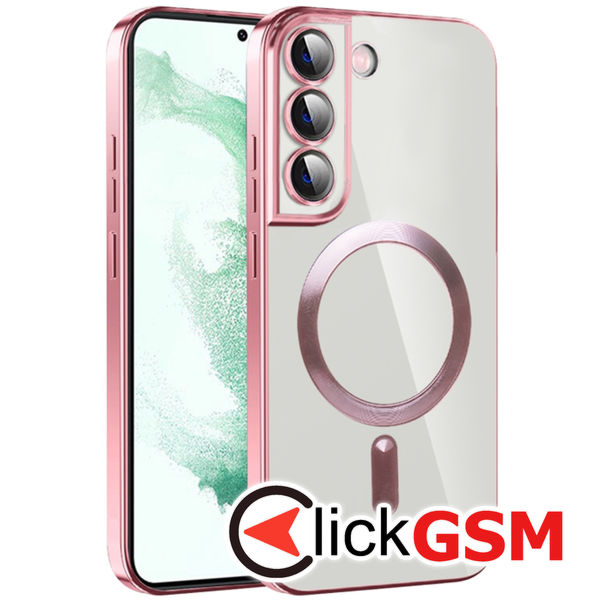 Techsuit - Luxury Crystal MagSafe - Samsung Galaxy S21 Plus 5G - Pink