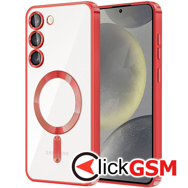 Techsuit - Luxury Crystal MagSafe - Samsung Galaxy S23 Plus - Red