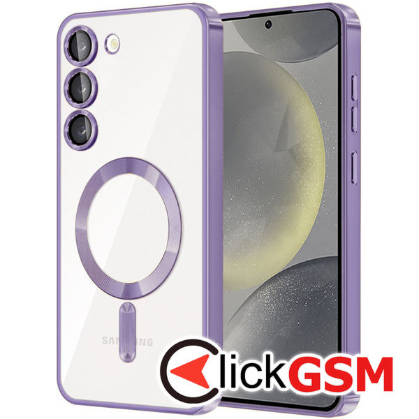 Techsuit - Luxury Crystal MagSafe - Samsung Galaxy S23 Plus - Light Purple