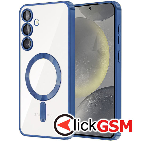 Techsuit - Luxury Crystal MagSafe - Samsung Galaxy S23 FE - Deep Blue