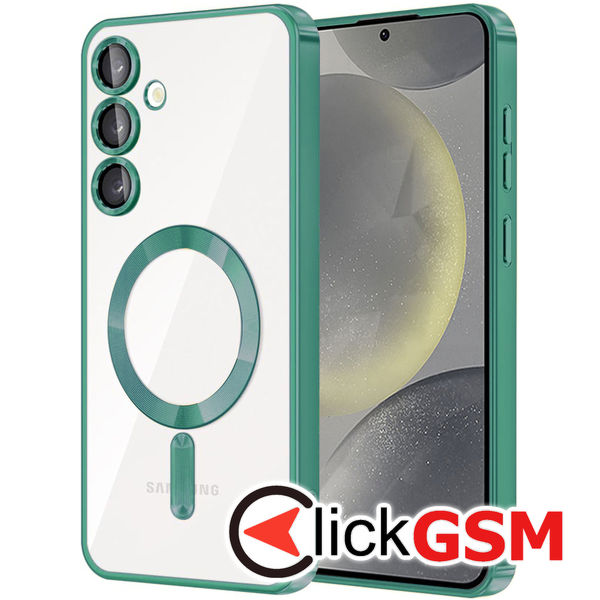 Techsuit - Luxury Crystal MagSafe - Samsung Galaxy S23 FE - Light Green