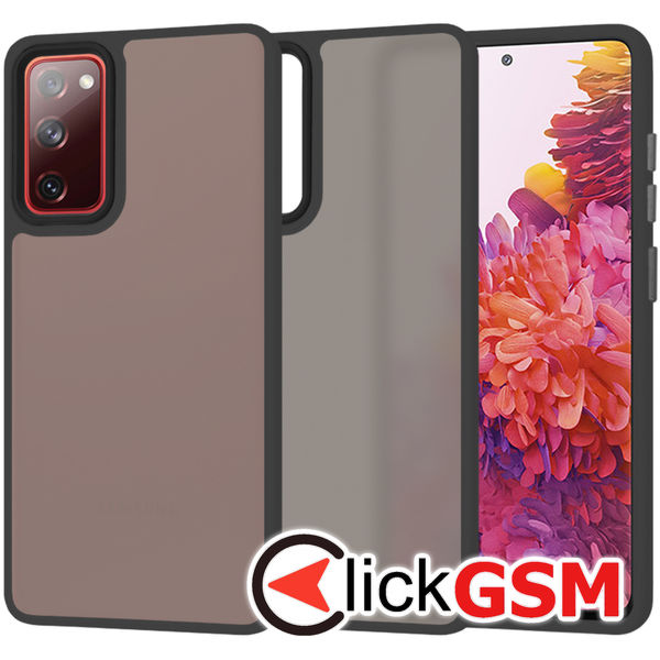 Techsuit - HaloFrost Series - Samsung Galaxy S20 FE / S20 FE 5G - Black