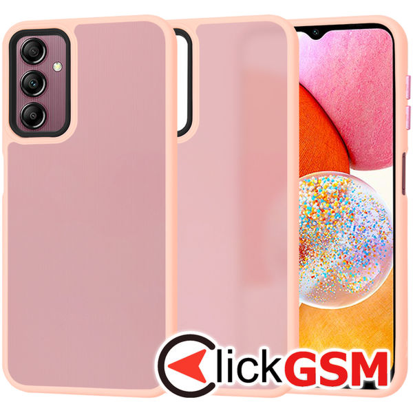 Techsuit - HaloFrost Series - Samsung Galaxy A14 4G / A14 5G - Pink
