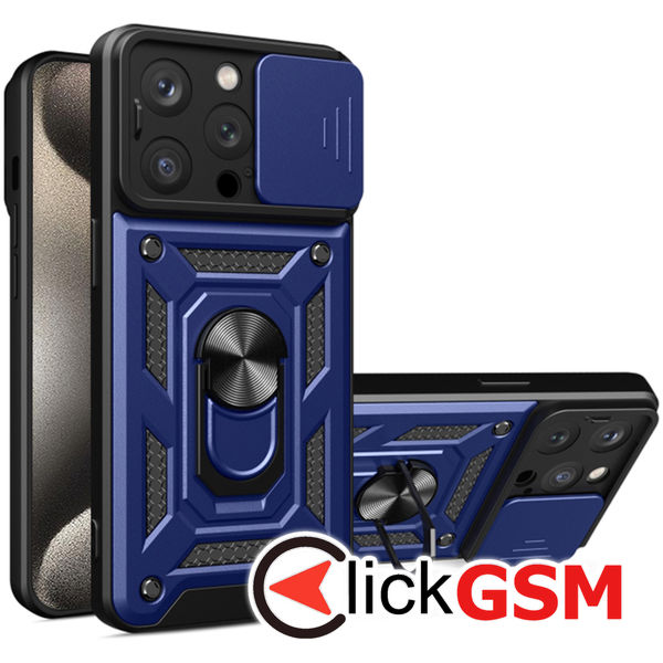 Techsuit - CamShield Series - iPhone 15 Pro - Blue