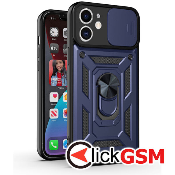 Techsuit - CamShield Series - iPhone 12 / 12 Pro - Blue