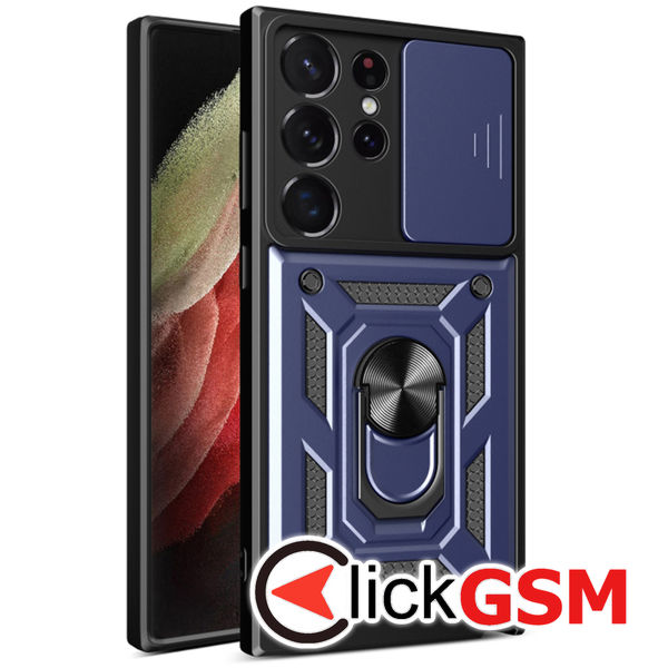 Techsuit - CamShield Series - Samsung Galaxy S23 Ultra - Blue