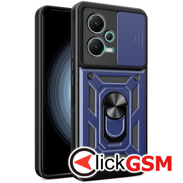 Techsuit - CamShield Series - Xiaomi Redmi Note 12 5G / Poco X5 - Blue