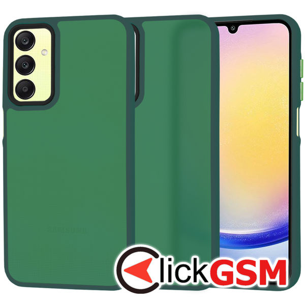 Techsuit - HaloFrost Series - Samsung Galaxy A25 5G - Midnight Green