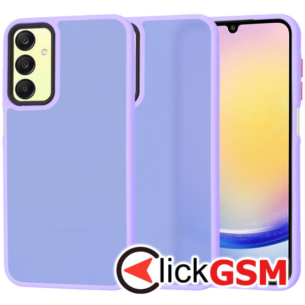 Techsuit - HaloFrost Series - Samsung Galaxy A25 5G - Light Purple