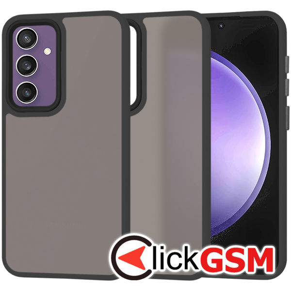 Techsuit - HaloFrost Series - Samsung Galaxy S23 FE - Black