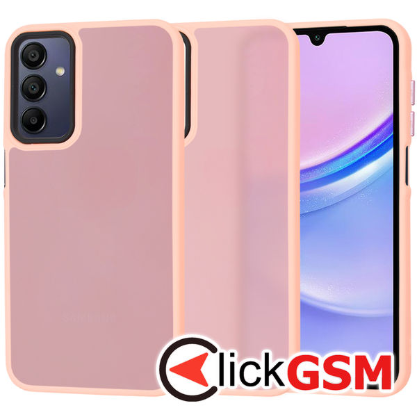 Techsuit - HaloFrost Series - Samsung Galaxy A15 4G / A15 5G - Pink