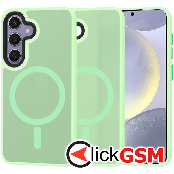 Techsuit - HaloFrost MagSafe Series - Samsung Galaxy S24+ - Light Green