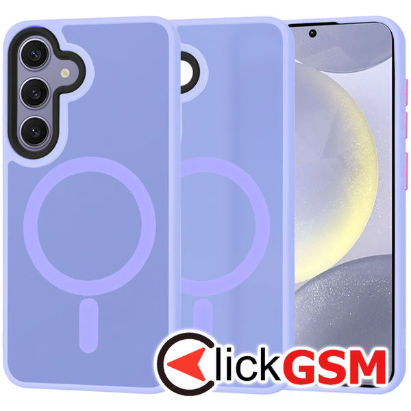 Techsuit - HaloFrost MagSafe Series - Samsung Galaxy S24+ - Light Purple