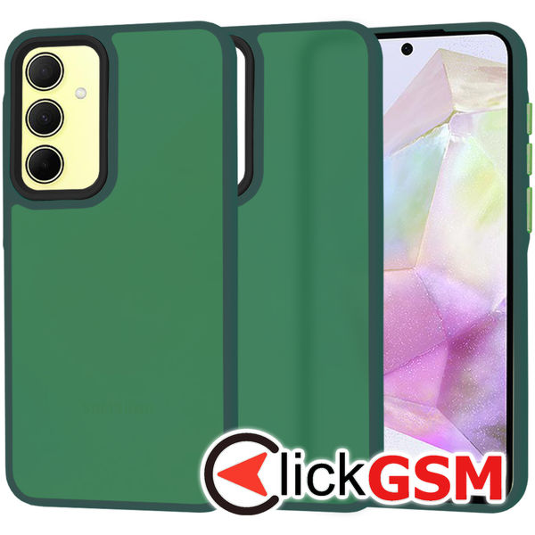 Techsuit - HaloFrost Series - Samsung Galaxy A35 5G - Midnight Green