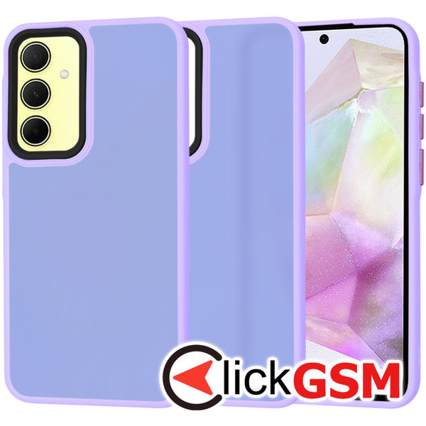 Techsuit - HaloFrost Series - Samsung Galaxy A35 5G - Light Purple
