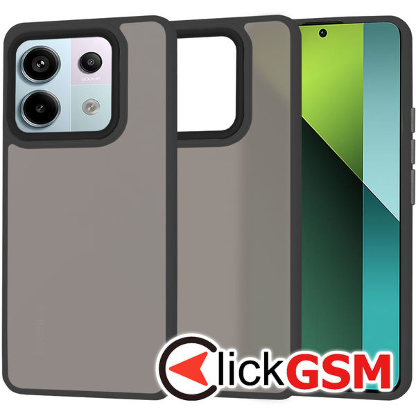 Techsuit - HaloFrost Series - Xiaomi Redmi Note 13 Pro 5G / Poco X6 - Black