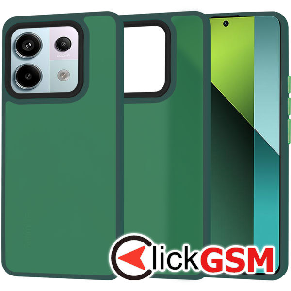 Techsuit - HaloFrost Series - Xiaomi Redmi Note 13 Pro 5G / Poco X6 - Midnight Green