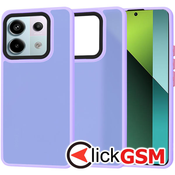 Techsuit - HaloFrost Series - Xiaomi Redmi Note 13 Pro 5G / Poco X6 - Light Purple