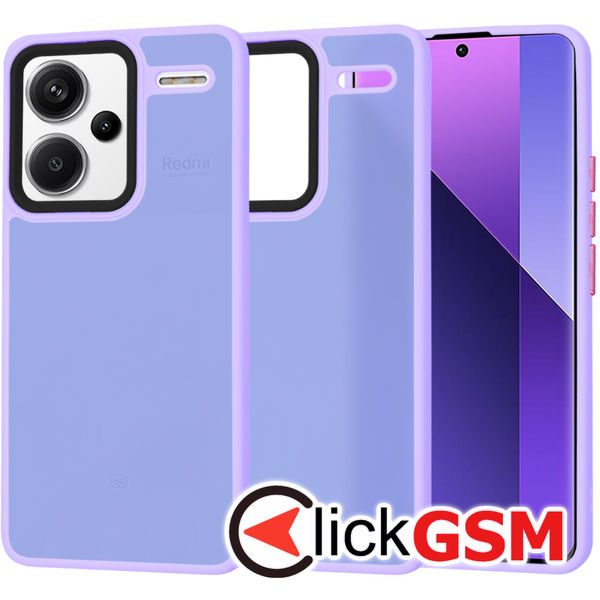 Techsuit - HaloFrost Series - Xiaomi Redmi Note 13 Pro+ 5G - Light Purple