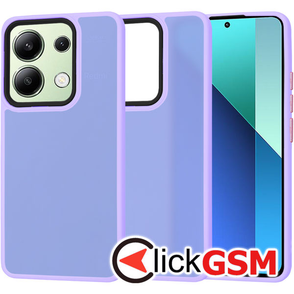 Techsuit - HaloFrost Series - Xiaomi Redmi Note 13 4G - Light Purple