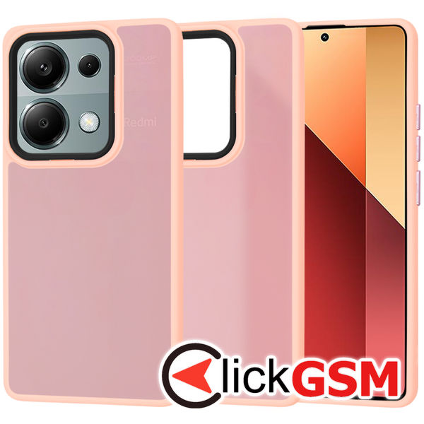 Techsuit - HaloFrost Series - Xiaomi Redmi Note 13 Pro 4G / Poco M6 Pro 4G - Pink