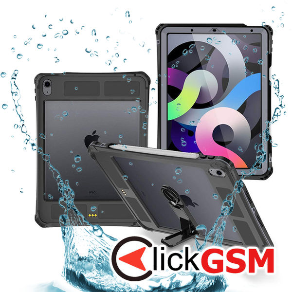 ShellBox - Waterproof IP68 - iPad Air 4 (2020) / Air 5 (2022) - Black