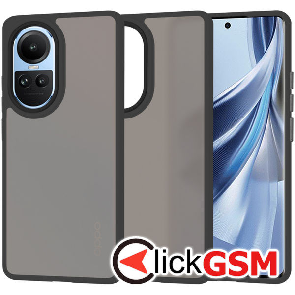 Techsuit - HaloFrost Series - Oppo Reno10 / Reno10 Pro - Black