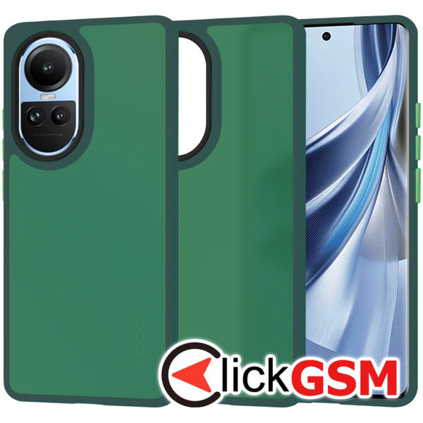 Techsuit - HaloFrost Series - Oppo Reno10 / Reno10 Pro - Midnight Green