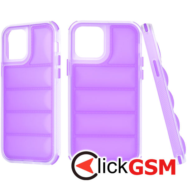 Techsuit - Wave Shield - iPhone 12 / 12 Pro - Violet