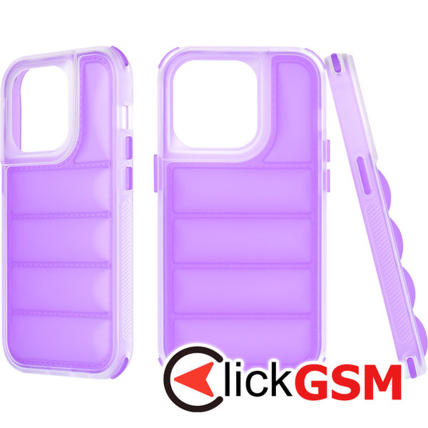 Techsuit - Wave Shield - iPhone 14 Pro - Violet