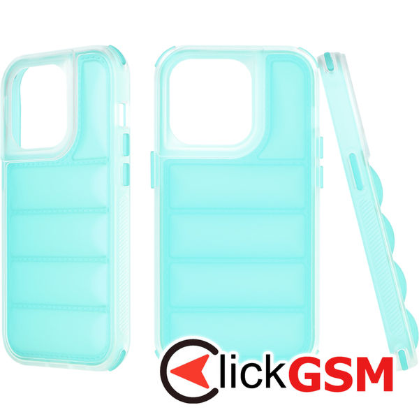 Techsuit - Wave Shield - iPhone 14 Pro - Turquoise