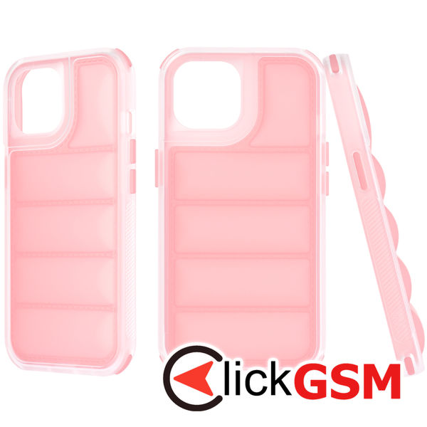 Techsuit - Wave Shield - iPhone 15 - Pink