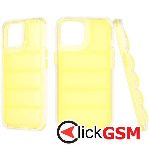 Techsuit - Wave Shield - iPhone 15 - Yellow