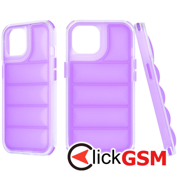 Techsuit - Wave Shield - iPhone 15 - Violet
