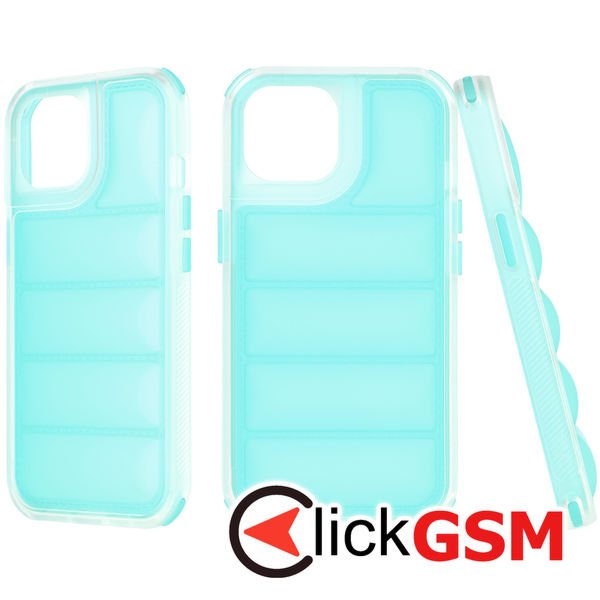 Techsuit - Wave Shield - iPhone 15 - Turquoise