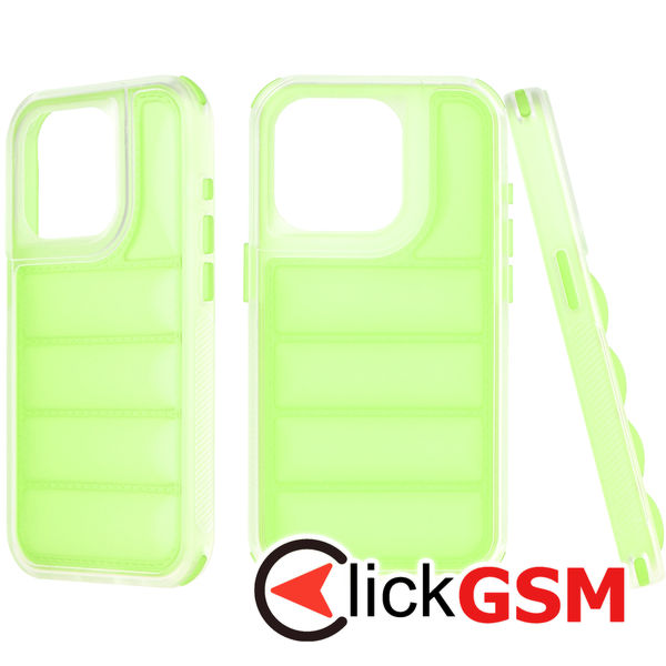Techsuit - Wave Shield - iPhone 15 Pro - Green